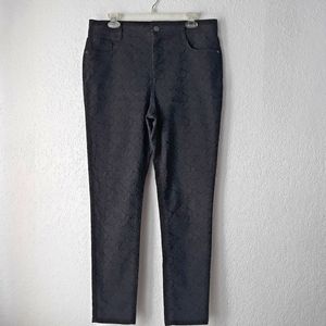 Bandolino Lucie Black Floral Jeans
